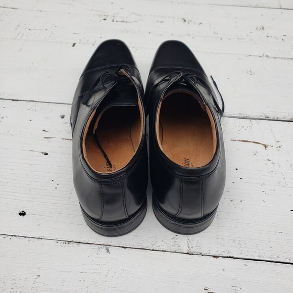 Florsheinm Men's 13/47 Lite Hybrid Plain Toe Tie Oxford Leather Black NEW - Picture 6 of 6